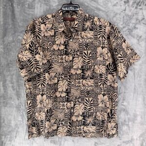 Tori Richard Honolulu Mens Short Sleeve Button Up Shirt Size XL